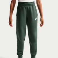 Nike Club Fleece Tracksuit Hooded Kids Camo Green Green White