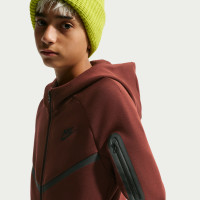 Nike Tech Fleece Vest Kids Burgundy Black