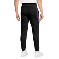 Nike Tech Fleece Sweat Pants Black Purple