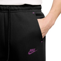 Nike Tech Fleece Sweat Pants Black Purple