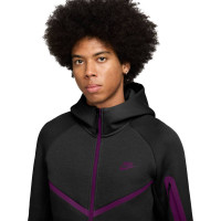 Nike Tech Fleece Vest Black Purple