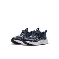 Nike Cosmic Runner Toddlers Running Shoes Dark Blue Light Blue White