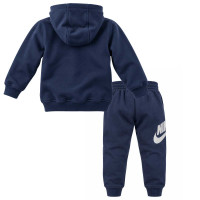 Nike Club Fleece Tracksuit Toddlers Dark Blue White