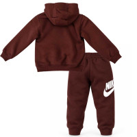Nike Club Fleece Toddler/Toddler Tracksuit Burgundy White
