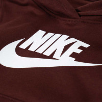 Nike Club Fleece Toddler/Toddler Tracksuit Burgundy White