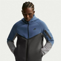 Nike Tech Fleece Vest Steel Blue Dark Grey Light Grey Black