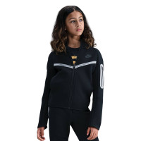 Nike Tech Fleece Reflect Trainingspak Kids Zwart Zilver