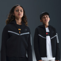 Nike Tech Fleece Reflect Vest Kids Zwart Zilver