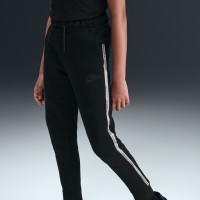 Nike Tech Fleece Reflect Joggingbroek Kids Zwart Zilver