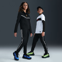 Nike Tech Fleece Reflect Joggingbroek Kids Zwart Zilver