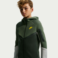 Nike Tech Fleece Vest Kids Camogroen Zwart Grijs Lichtoranje