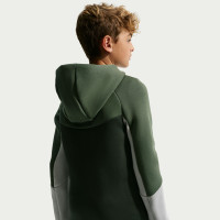 Nike Tech Fleece Vest Kids Camogroen Zwart Grijs Lichtoranje