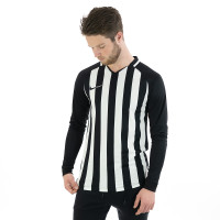 Nike Stripe Division III Long Sleeve Shirt Black White