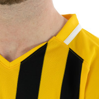 Nike Stripe Division III Long Sleeve Football Shirt Yellow Black