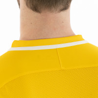Nike Stripe Division III Long Sleeve Football Shirt Yellow Black
