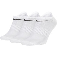Nike Everyday Lightweight No-Show Socks 3-Pack White