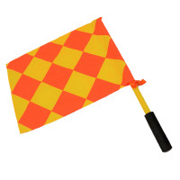 Linesman Flag Set Checkered