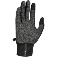 Nike Hyperstorm Knit Handschoenen Grijs Gemeleerd Zwart
