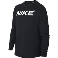 Nike Ondershirt Pro Lange Mouwen Kids Zwart Wit