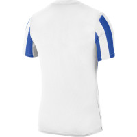 Nike Striped Division IV Football Shirt White Blue