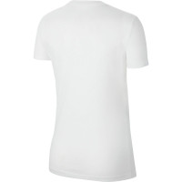 Nike Park 20 T-shirt Hybride Dames Wit Zwart