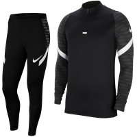 Nike Strike 21 Tracksuit Black Grey White