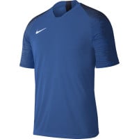 Nike Strike Dry Kids Royal Football Shirt Blue White