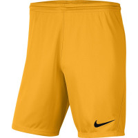 Nike PARK III Trainingsbroekje Dri-Fit Geel Zwart