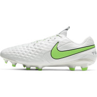 Nike Tiempo Legend 8 Elite Grass Football Boots (FG) Platinum Green