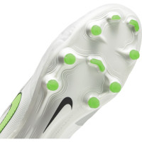 Nike Tiempo Legend 8 Elite Grass Football Boots (FG) Platinum Green