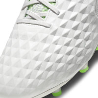 Nike Tiempo Legend 8 Elite Grass Football Boots (FG) Platinum Green