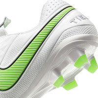 Nike Tiempo Legend 8 Elite Gras Voetbalschoenen (FG) Platinum Groen