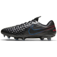 Nike Tiempo Legend 8 Elite Grass Football Shoes (FG) Black Red Blue