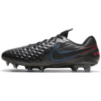 Nike Tiempo Legend 8 Elite Gras Voetbalschoenen (FG) Zwart Rood Blauw