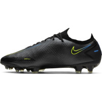 Nike Phantom GT Elite Gras Voetbalschoenen (FG) Zwart Geel Blauw