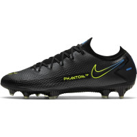 Nike Phantom GT Elite Grass Football Shoes (FG) Black Yellow Blue