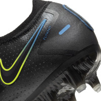 Nike Phantom GT Elite Gras Voetbalschoenen (FG) Zwart Geel Blauw