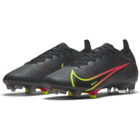 Nike Mercurial Vapor 14 Elite Grass Football Boots (FG) Black Yellow