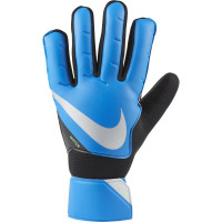 Nike Goalkeeper Gloves Match Blue Black Silver