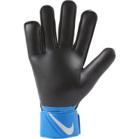 Nike Goalkeeper Gloves Match Blue Black Silver