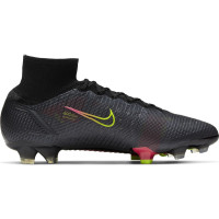 Nike Mercurial Superfly 8 Elite Grass Football Boots (FG) Black Yellow