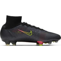 Nike Mercurial Superfly 8 Elite Gras Voetbalschoenen (FG) Zwart Geel