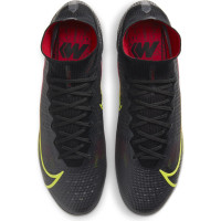 Nike Mercurial Superfly 8 Elite Iron-Blow Football Boots Anti-Clog (SG) Black Yellow