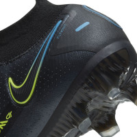 Nike Phantom GT Elite DF Grass Football Boots (FG) Black Yellow Blue