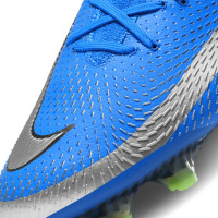 Nike Phantom GT Elite DF Grass Football Boots (FG) Blue Silver Green