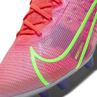 Nike Mercurial Vapor 14 Elite Artificial Grass Football Boots (AG) Red Silver