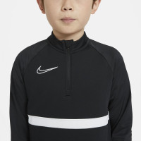 Nike Academy 21 Dri-Fit Trainingstrui Kids Zwart Wit