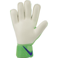 Nike Match GFX Goalkeeper Gloves Green White Dark Blue
