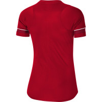 Nike Academy 21 Dri-Fit Women's Training Shirt Red White Red