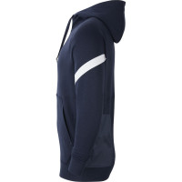 Nike Strike 21 Fleece HZ Hoodie Donkerblauw